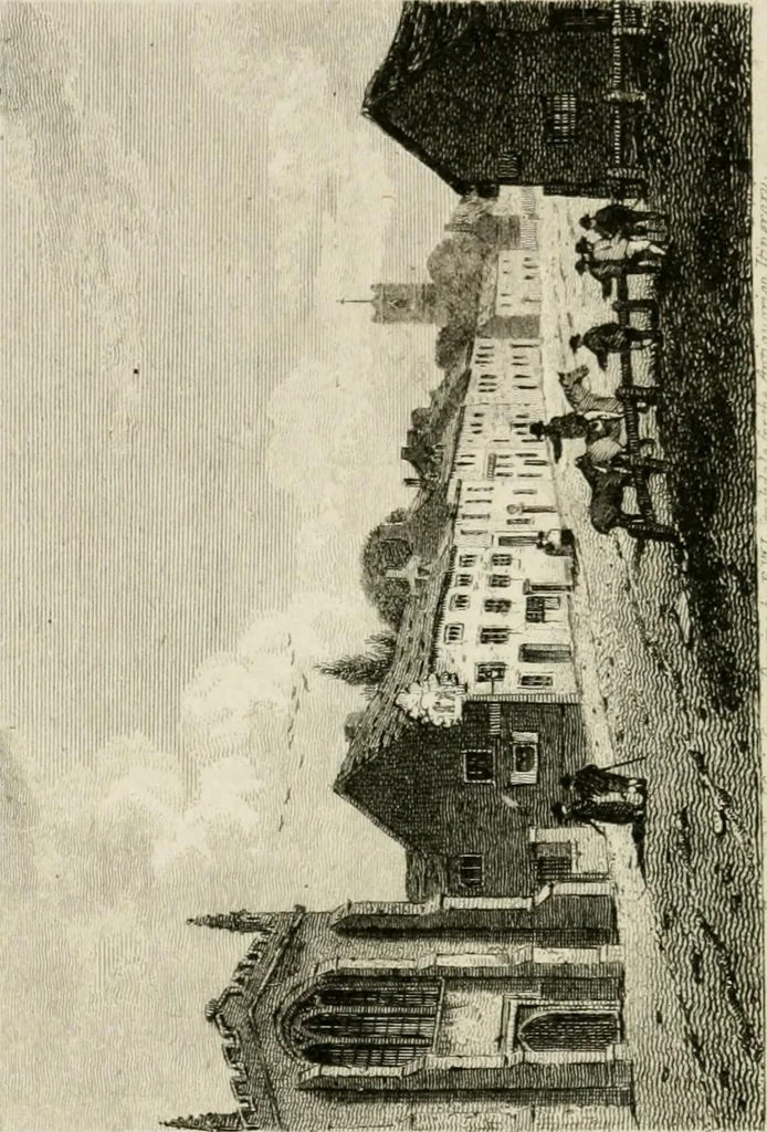 An illustration from The antiquarian itinerary, comprising specimens of architecture, monastic, castellated, and domestic; with other vestiges of antiquity in Great Britain. Accompanied with descriptions, 1815, leaf 187