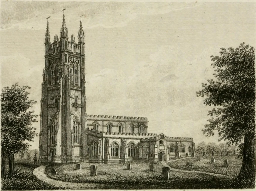 An illustration from The antiquarian itinerary, comprising specimens of architecture, monastic, castellated, and domestic; with other vestiges of antiquity in Great Britain. Accompanied with descriptions, 1815, leaf 57