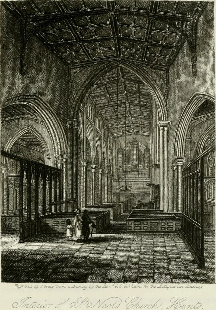 An illustration from The antiquarian itinerary, comprising specimens of architecture, monastic, castellated, and domestic; with other vestiges of antiquity in Great Britain. Accompanied with descriptions, 1815, leaf 60