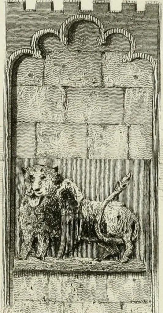 An illustration from The antiquarian itinerary, comprising specimens of architecture, monastic, castellated, and domestic; with other vestiges of antiquity in Great Britain. Accompanied with descriptions, 1815, leaf 82