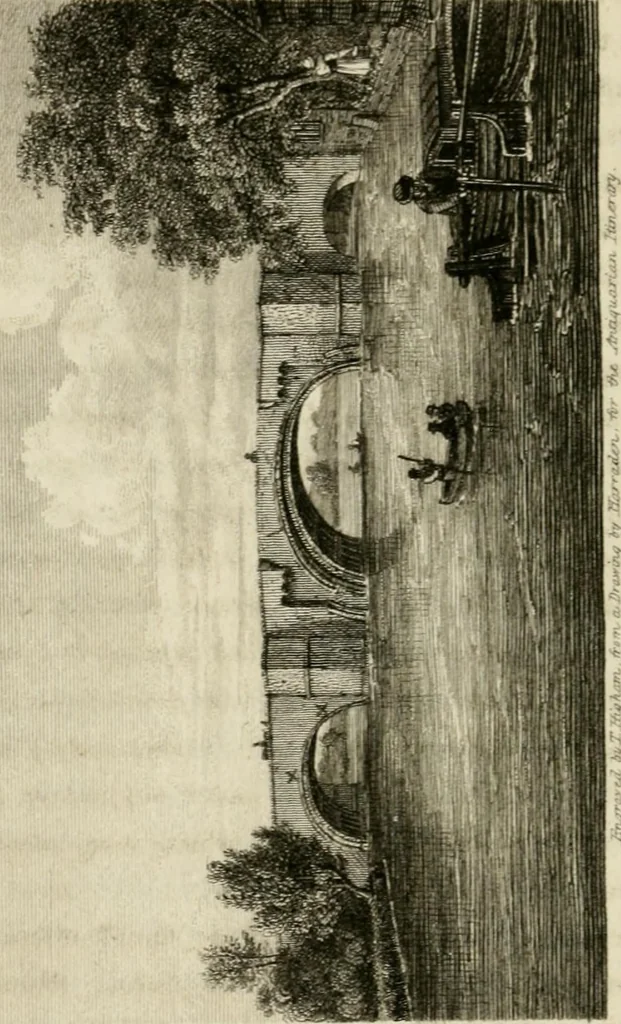 An illustration from The antiquarian itinerary, comprising specimens of architecture, monastic, castellated, and domestic; with other vestiges of antiquity in Great Britain. Accompanied with descriptions, 1815, leaf 93