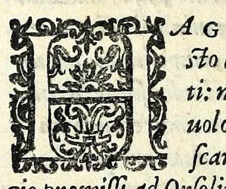 An illustration from I torti amorosi : comedia, 1581, leaf 130