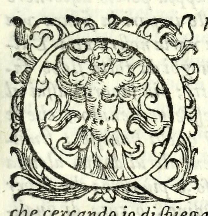 An illustration from I trattenimenti, 1591, leaf 11