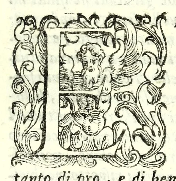 An illustration from I trattenimenti, 1591, leaf 221