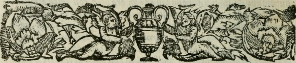 An illustration from I trattenimenti di Scipion Bargagli : dove da vaghe donne e da giouani huomini rappresentati sono honesti e diletteuoli givochi: narrate novelle; e cantate alcune amorose canzonette, 1587, leaf 141