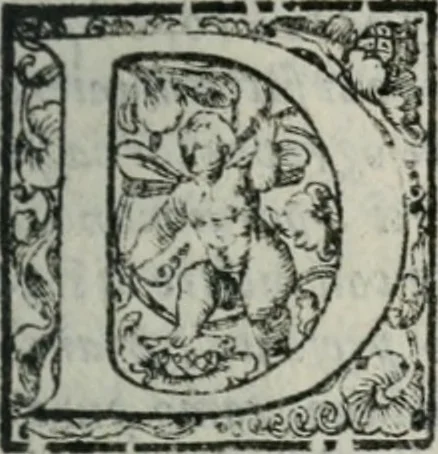 An illustration from I trattenimenti di Scipion Bargagli : dove da vaghe donne e da giouani huomini rappresentati sono honesti e diletteuoli givochi: narrate novelle; e cantate alcune amorose canzonette, 1587, leaf 34