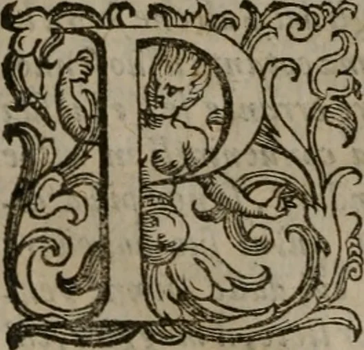 An illustration from I trattenimenti di Scipion Bargagli : dove da vaghe donne e da giovani huomini rappresentati sono honesti e dilettevoli giuochi, narrate novelle, e cantate alcune amorose canzonette : con due copiose tavole, una de' principali titoli & l'altra delle cose notabili, 1591, leaf 265