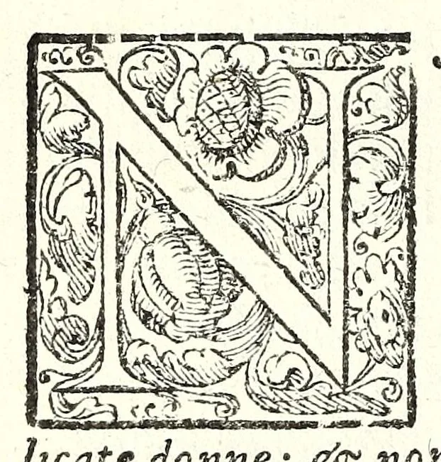 An illustration from I trattenimenti di Scipion Bargagli : dove da vaghe donne e da giouani huomini rappresentati sono honesti e diletteuoli givochi : narrate novelle : e cantate alcune amorose canzonette, 1587, leaf 142
