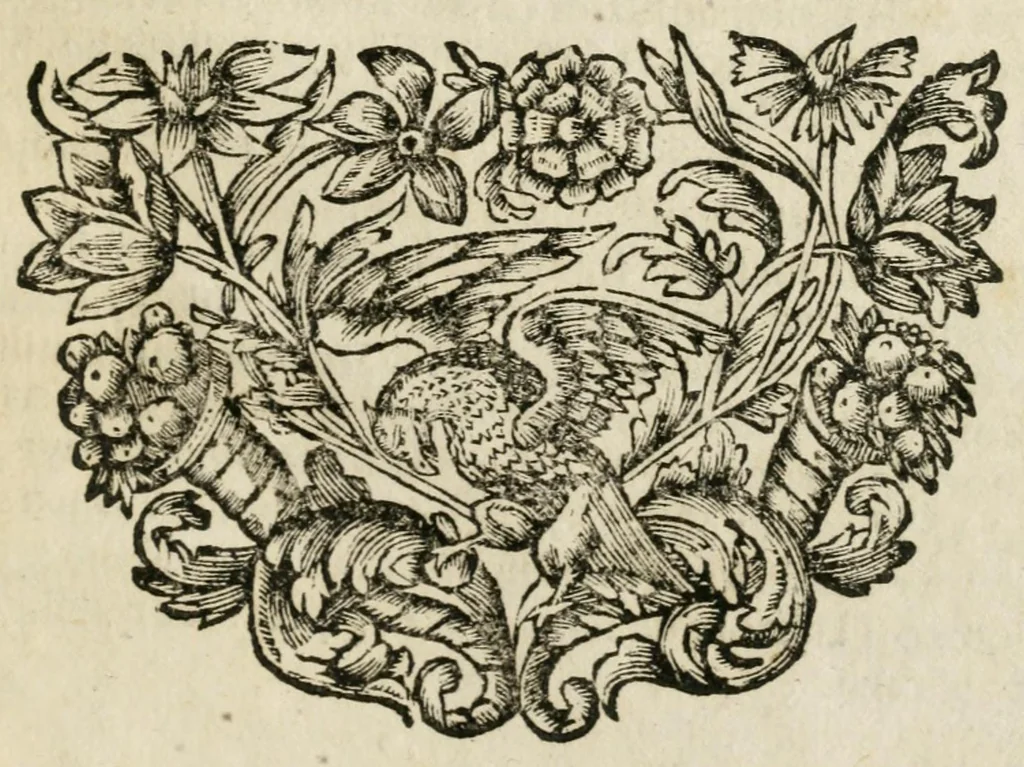 An illustration from I trionfi del Sannio per le glorie dell' invittissimo martire S. Gennajo, cittadino, vescovo, e protettore di Benevento, celebrati in una accademia havuta dagli signori Accademici Ravvivati nella S. Chiesa Metropolitana di detta città : alla presenza dell'illustriss. e reverendiss. monsignor Giovanni degl' Effetti governadore e del fior della nobiltà, frà l'ottava di detto santo a' 22 settembre 1699, 1699, leaf 123