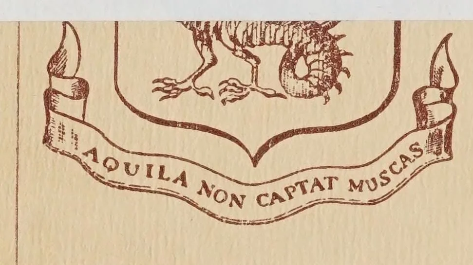 An illustration from Iulii Caesaris Lagallae De coelo animato disputatio .., 1622, leaf 2