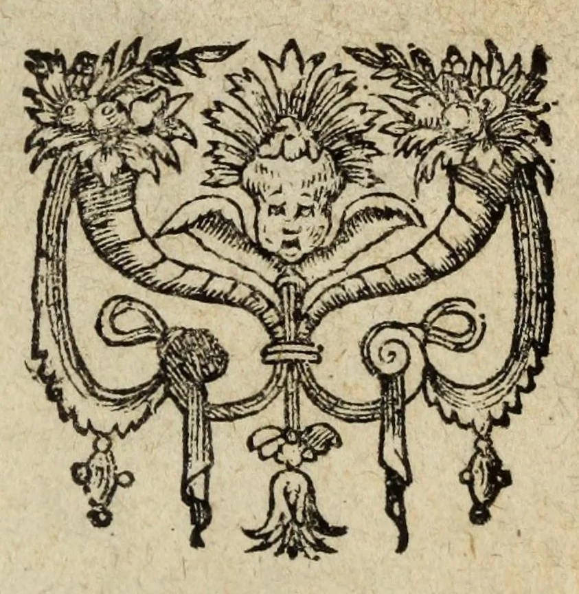An illustration from Iulii Caesaris Scaligeri viri clarissimi Poemata omnia in duas partes devisa : pleraque omnia in publicum iam primum prodeunt: reliqua vero quam ante emendatius edita sunt : Sopohoclis Aiax Lorarius stylo tragico, 1600, leaf 5