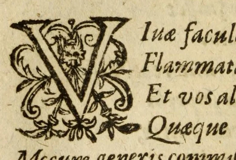 An illustration from Iulii Caesaris Scaligeri viri clarissimi Poemata omnia in duas partes devisa : pleraque omnia in publicum iam primum prodeunt: reliqua vero quam ante emendatius edita sunt : Sopohoclis Aiax Lorarius stylo tragico, 1600, leaf 912