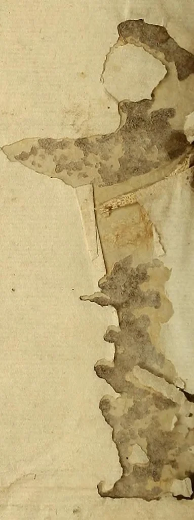 An illustration from Iuris allegatio pro domino episcopo et decano, et capitulo sanctae cathedralis ecclesiae ciuitatis del Cuzco, : in causa quae vertitur inter idem capitulum contra Indos naturales dioecesis dicti episcopatus del Cuzco, super integra solutione decimarum & interdictore retinendae possessionis ab eadem Eeclesia in hoc regio senatu, & audiencia regali intentato, & super alijs in causa deductis circa ius, & consuetudinem decimandi., 1616, leaf 2