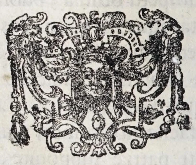 An illustration from Iusti LipsI De cruce libri tres : ad sacram profanámq[ue] historiam utiles : vnà cum notis : accessit è praelectionibus GeorgI Calixti De verâ formâ crucis appendix : et GeorgI Cassandri in eamdem rem epistola, 1640, leaf 10