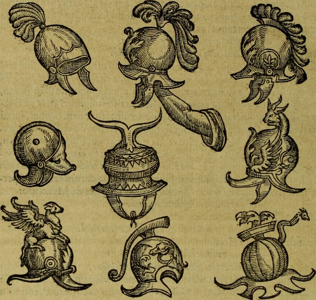 An illustration from Iusti LipsI De militia romana libri quinque : commentarius ad Polybium, 1602, leaf 129