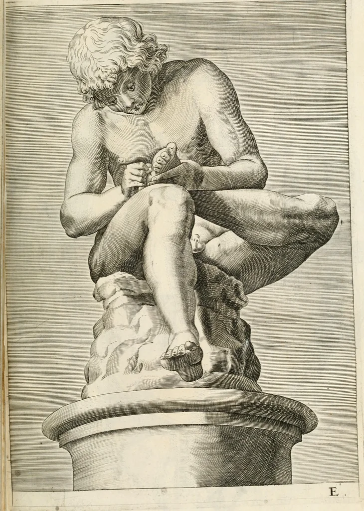An illustration from I.[-VI.] pars Romanae vrbis topographiae & antiquitatum, quâ succinctê & breviter describuntur omnia quae tam publicê quam privatim videntur anim-adversione digna:, 1597, leaf 216