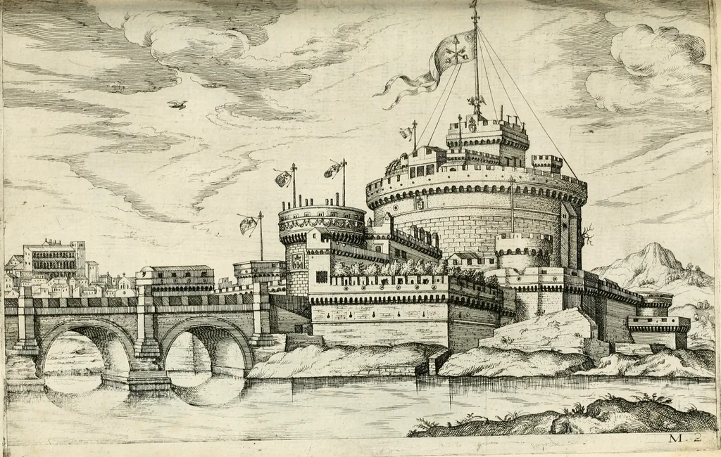 An illustration from I.[-VI.] pars Romanae vrbis topographiae & antiquitatum, quâ succinctê & breviter describuntur omnia quae tam publicê quam privatim videntur anim-adversione digna:, 1597, leaf 278