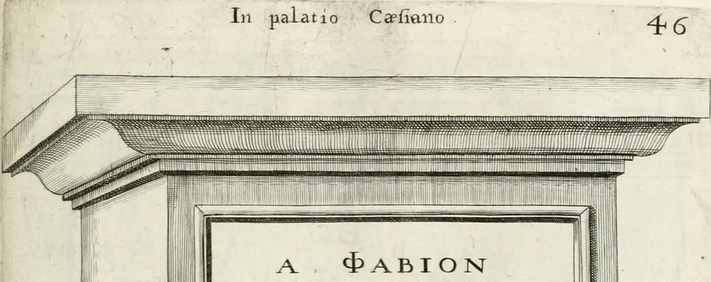 An illustration from I.[-VI.] pars Romanae vrbis topographiae & antiquitatum, quâ succinctê & breviter describuntur omnia quae tam publicê quam privatim videntur anim-adversione digna:, 1597, leaf 526