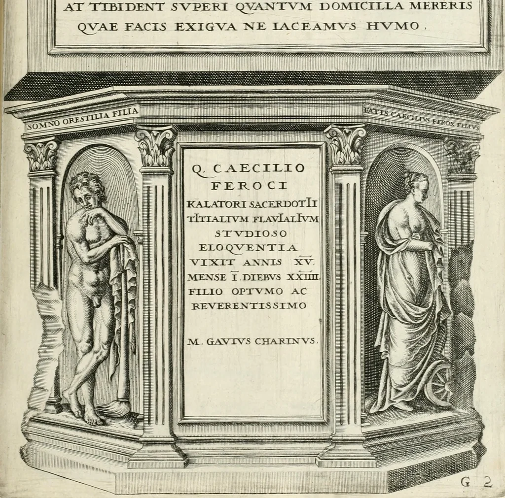 An illustration from I.[-VI.] pars Romanae vrbis topographiae & antiquitatum, quâ succinctê & breviter describuntur omnia quae tam publicê quam privatim videntur anim-adversione digna:, 1597, leaf 530