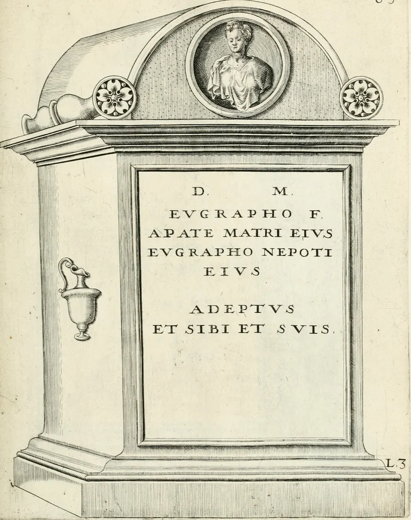 An illustration from I.[-VI.] pars Romanae vrbis topographiae & antiquitatum, quâ succinctê & breviter describuntur omnia quae tam publicê quam privatim videntur anim-adversione digna:, 1597, leaf 564