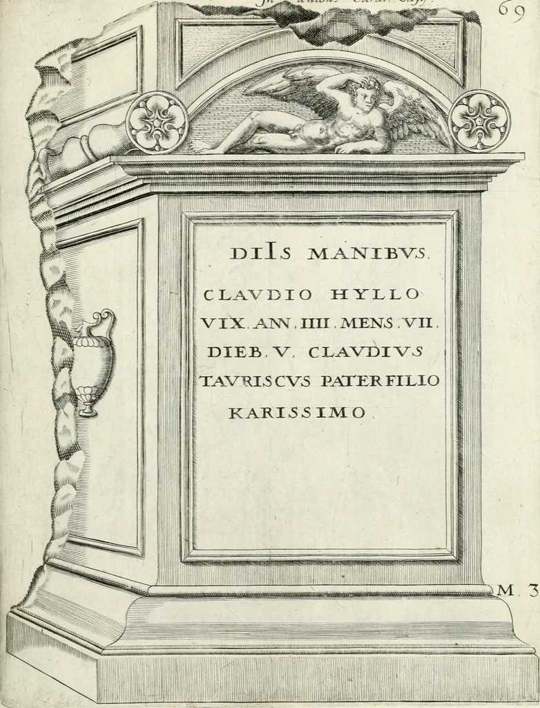An illustration from I.[-VI.] pars Romanae vrbis topographiae & antiquitatum, quâ succinctê & breviter describuntur omnia quae tam publicê quam privatim videntur anim-adversione digna:, 1597, leaf 572