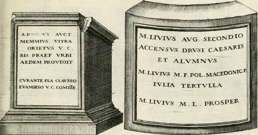 An illustration from I.[-VI.] pars Romanae vrbis topographiae & antiquitatum, quâ succinctê & breviter describuntur omnia quae tam publicê quam privatim videntur anim-adversione digna:, 1597, leaf 616