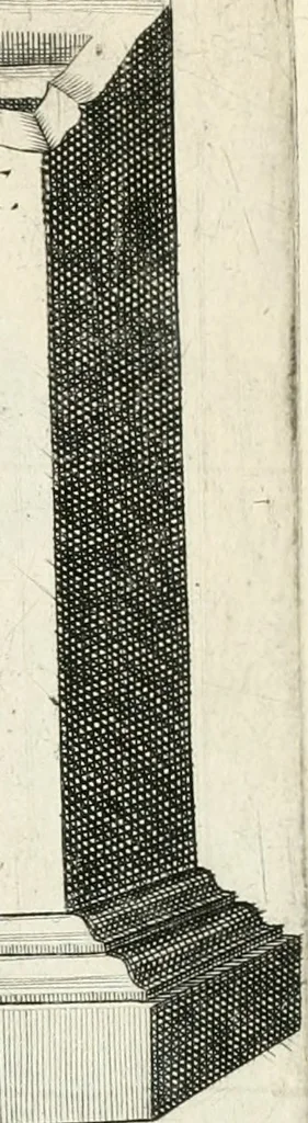 An illustration from I.[-VI.] pars Romanae vrbis topographiae & antiquitatum, quâ succinctê & breviter describuntur omnia quae tam publicê quam privatim videntur anim-adversione digna:, 1597, leaf 632
