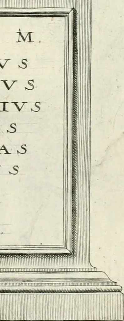 An illustration from I.[-VI.] pars Romanae vrbis topographiae & antiquitatum, quâ succinctê & breviter describuntur omnia quae tam publicê quam privatim videntur anim-adversione digna:, 1597, leaf 648