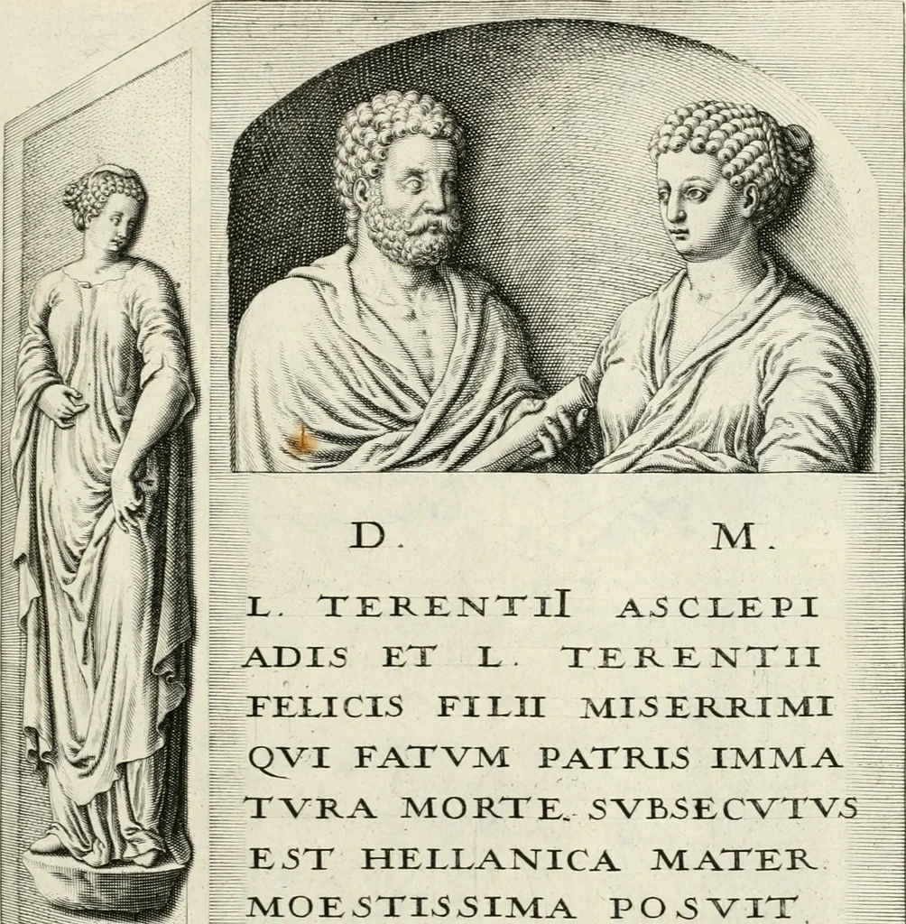 An illustration from I.[-VI.] pars Romanae vrbis topographiae & antiquitatum, quâ succinctê & breviter describuntur omnia quae tam publicê quam privatim videntur anim-adversione digna:, 1597, leaf 684