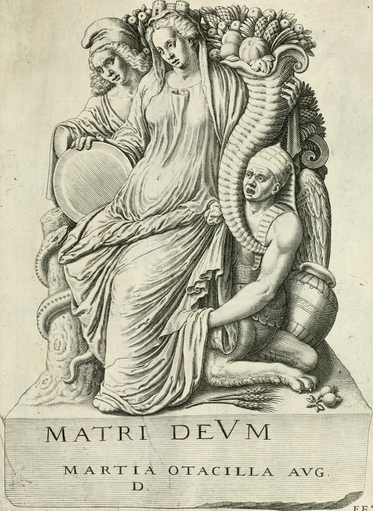 An illustration from I.[-VI.] pars Romanae vrbis topographiae & antiquitatum, quâ succinctê & breviter describuntur omnia quae tam publicê quam privatim videntur anim-adversione digna:, 1597, leaf 700