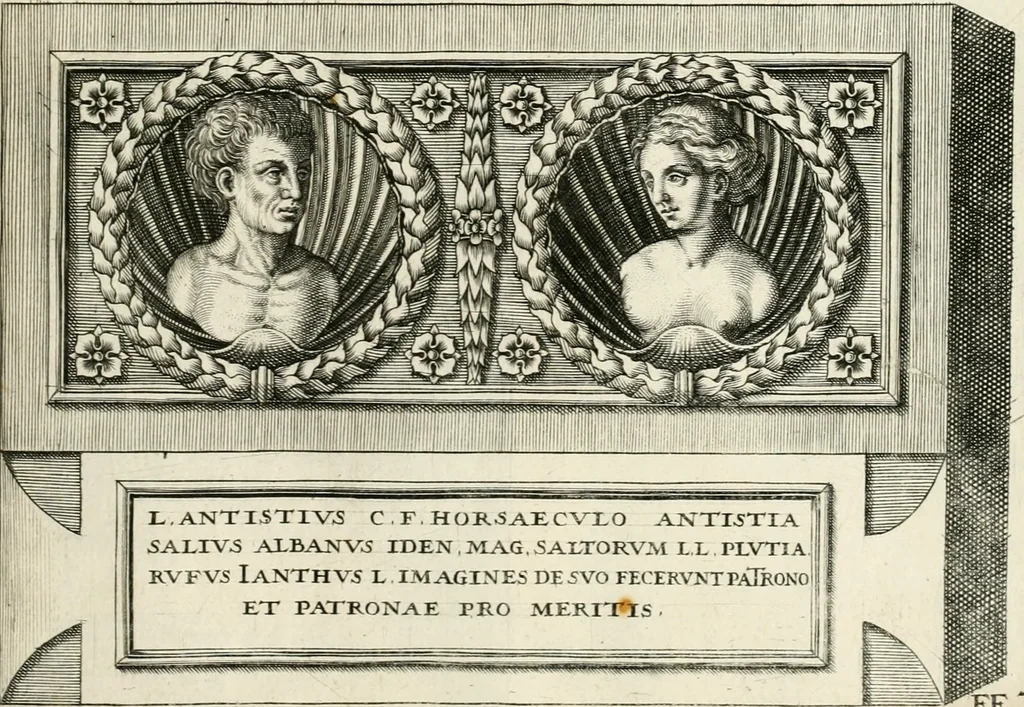 An illustration from I.[-VI.] pars Romanae vrbis topographiae & antiquitatum, quâ succinctê & breviter describuntur omnia quae tam publicê quam privatim videntur anim-adversione digna:, 1597, leaf 708