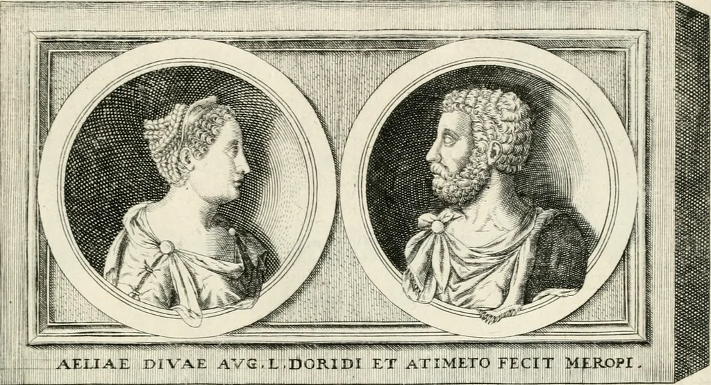 An illustration from I.[-VI.] pars Romanae vrbis topographiae & antiquitatum, quâ succinctê & breviter describuntur omnia quae tam publicê quam privatim videntur anim-adversione digna:, 1597, leaf 724