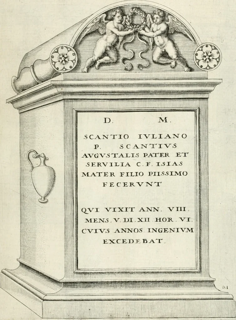 An illustration from I.[-VI.] pars Romanae vrbis topographiae & antiquitatum, quâ succinctê & breviter describuntur omnia quae tam publicê quam privatim videntur anim-adversione digna:, 1597, leaf 110