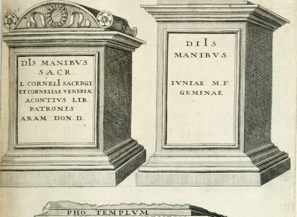 An illustration from I.[-VI.] pars Romanae vrbis topographiae & antiquitatum, quâ succinctê & breviter describuntur omnia quae tam publicê quam privatim videntur anim-adversione digna:, 1597, leaf 154