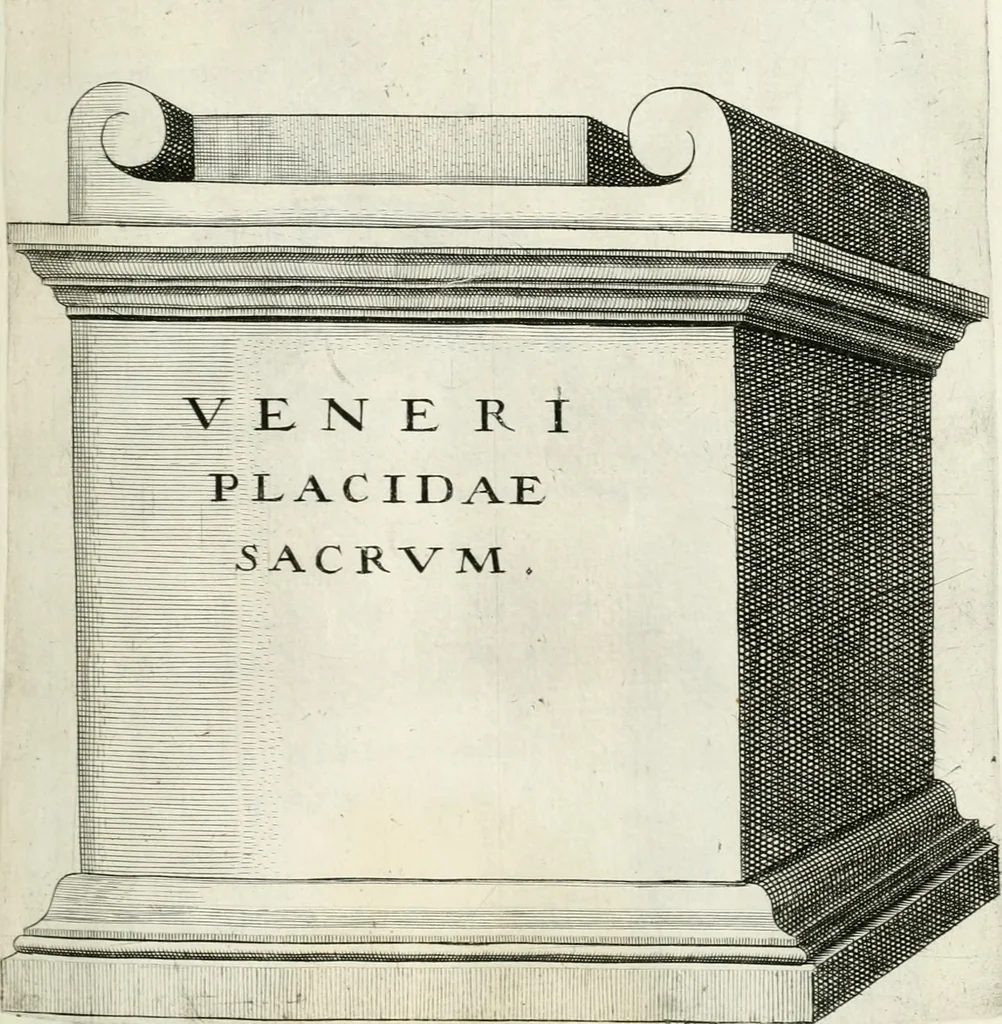 An illustration from I.[-VI.] pars Romanae vrbis topographiae & antiquitatum, quâ succinctê & breviter describuntur omnia quae tam publicê quam privatim videntur anim-adversione digna:, 1597, leaf 166
