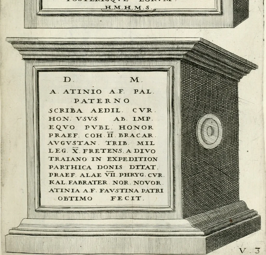 An illustration from I.[-VI.] pars Romanae vrbis topographiae & antiquitatum, quâ succinctê & breviter describuntur omnia quae tam publicê quam privatim videntur anim-adversione digna:, 1597, leaf 172