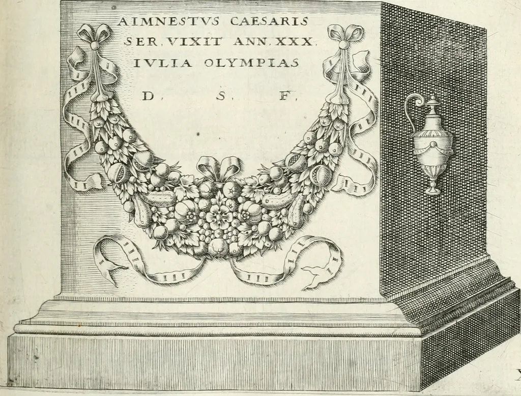 An illustration from I.[-VI.] pars Romanae vrbis topographiae & antiquitatum, quâ succinctê & breviter describuntur omnia quae tam publicê quam privatim videntur anim-adversione digna:, 1597, leaf 180