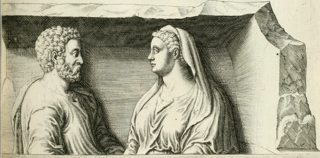 An illustration from I.[-VI.] pars Romanae vrbis topographiae & antiquitatum, quâ succinctê & breviter describuntur omnia quae tam publicê quam privatim videntur anim-adversione digna:, 1597, leaf 214