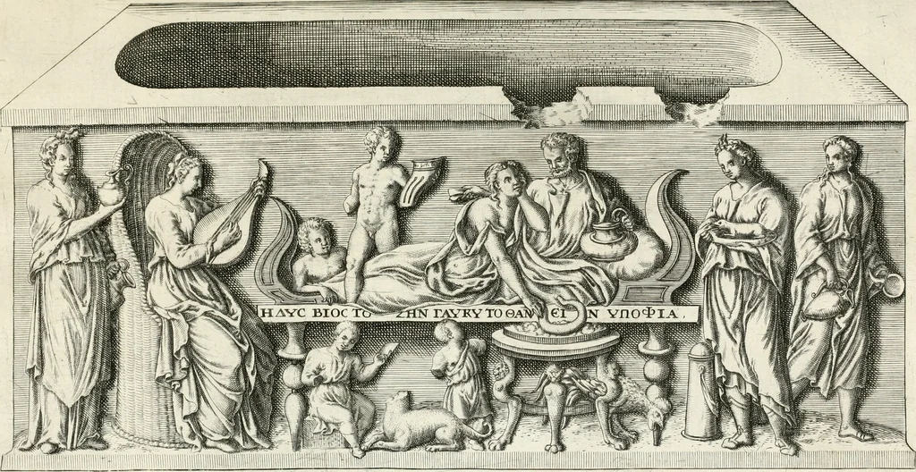 An illustration from I.[-VI.] pars Romanae vrbis topographiae & antiquitatum, quâ succinctê & breviter describuntur omnia quae tam publicê quam privatim videntur anim-adversione digna:, 1597, leaf 246