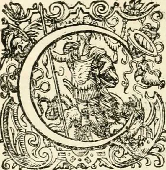 An illustration from I.[-VI.] pars Romanae vrbis topographiae & antiquitatum, quâ succinctê & breviter describuntur omnia quae tam publicê quam privatim videntur anim-adversione digna:, 1597, leaf 27