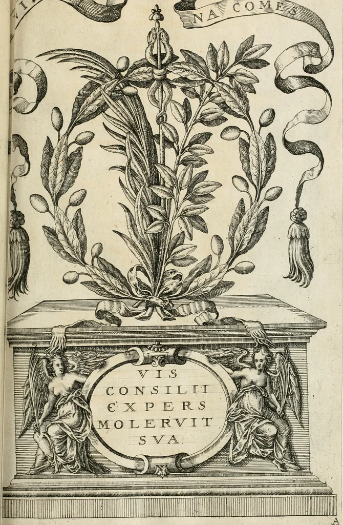 An illustration from I.[-VI.] pars Romanae vrbis topographiae & antiquitatum, quâ succinctê & breviter describuntur omnia quae tam publicê quam privatim videntur anim-adversione digna:, 1597, leaf 272