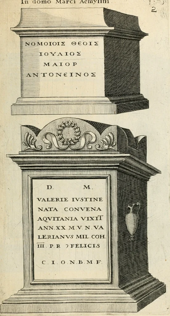 An illustration from I.[-VI.] pars Romanae vrbis topographiae & antiquitatum, quâ succinctê & breviter describuntur omnia quae tam publicê quam privatim videntur anim-adversione digna:, 1597, leaf 276