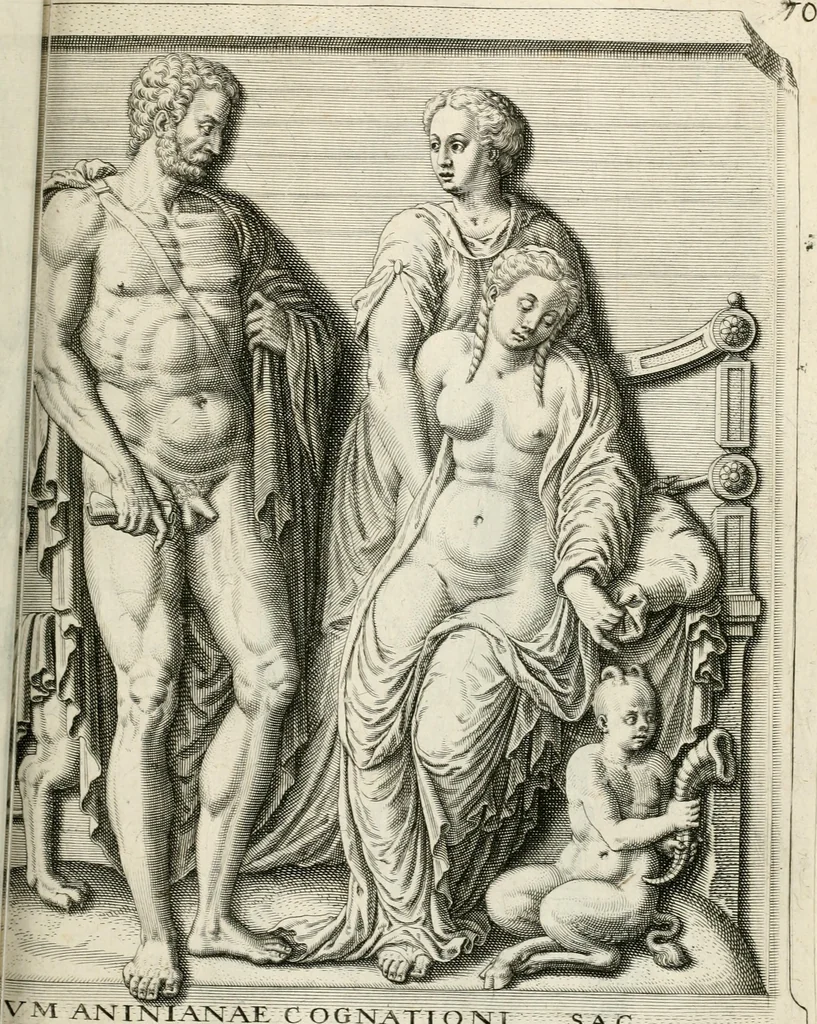 An illustration from I.[-VI.] pars Romanae vrbis topographiae & antiquitatum, quâ succinctê & breviter describuntur omnia quae tam publicê quam privatim videntur anim-adversione digna:, 1597, leaf 292