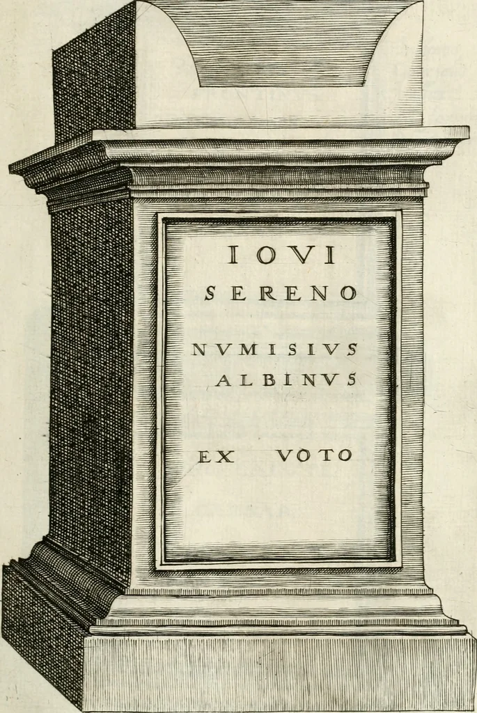 An illustration from I.[-VI.] pars Romanae vrbis topographiae & antiquitatum, quâ succinctê & breviter describuntur omnia quae tam publicê quam privatim videntur anim-adversione digna:, 1597, leaf 320
