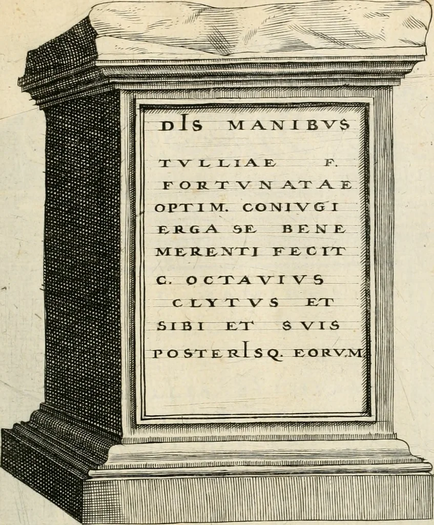 An illustration from I.[-VI.] pars Romanae vrbis topographiae & antiquitatum, quâ succinctê & breviter describuntur omnia quae tam publicê quam privatim videntur anim-adversione digna:, 1597, leaf 352