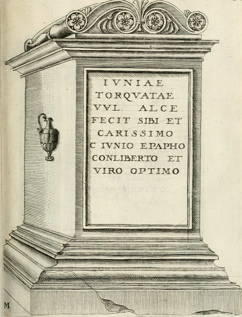 An illustration from I.[-VI.] pars Romanae vrbis topographiae & antiquitatum, quâ succinctê & breviter describuntur omnia quae tam publicê quam privatim videntur anim-adversione digna:, 1597, leaf 360