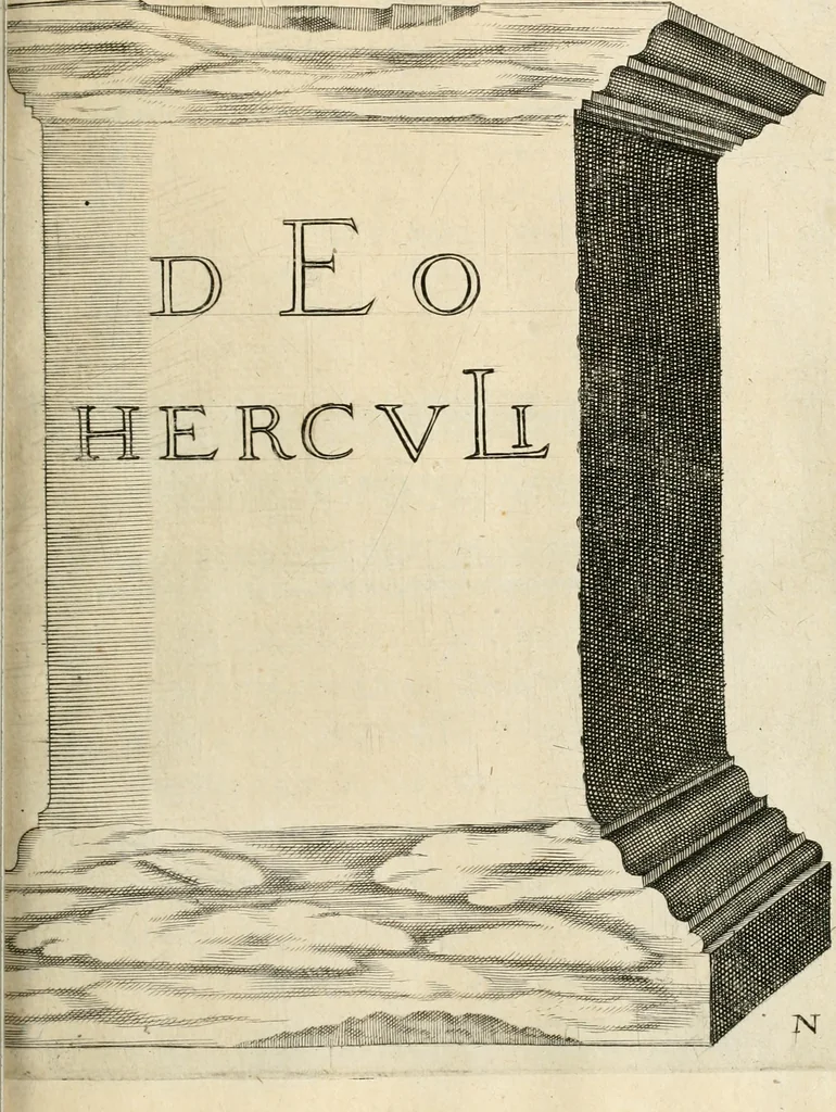 An illustration from I.[-VI.] pars Romanae vrbis topographiae & antiquitatum, quâ succinctê & breviter describuntur omnia quae tam publicê quam privatim videntur anim-adversione digna:, 1597, leaf 368