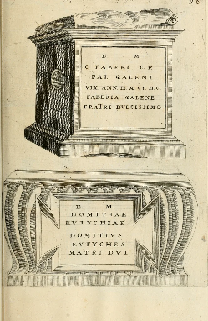 An illustration from I.[-VI.] pars Romanae vrbis topographiae & antiquitatum, quâ succinctê & breviter describuntur omnia quae tam publicê quam privatim videntur anim-adversione digna:, 1597, leaf 468