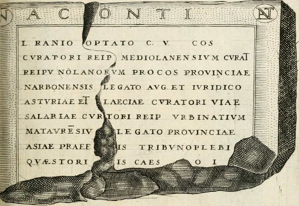 An illustration from I.[-VI.] pars Romanae vrbis topographiae & antiquitatum, quâ succinctê & breviter describuntur omnia quae tam publicê quam privatim videntur anim-adversione digna:, 1597, leaf 480