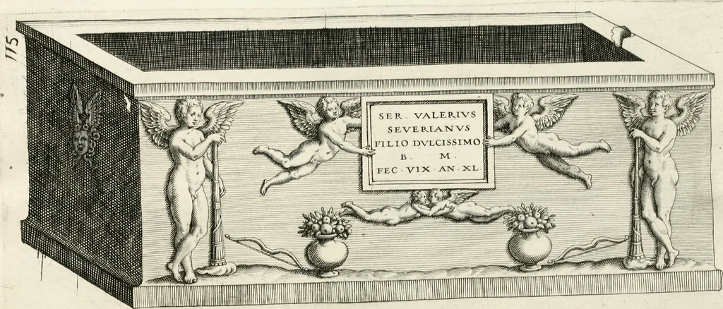 An illustration from I.[-VI.] pars Romanae vrbis topographiae & antiquitatum, quâ succinctê & breviter describuntur omnia quae tam publicê quam privatim videntur anim-adversione digna:, 1597, leaf 502